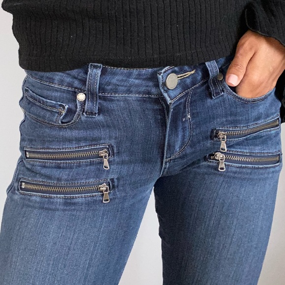 Zipper Paige Jeans - Picture 3 of 4